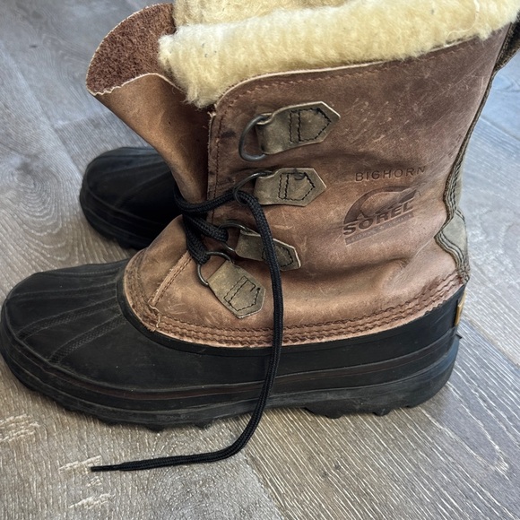 Vintage Sorel Big Horn winter boots made by Kaufman in Canada